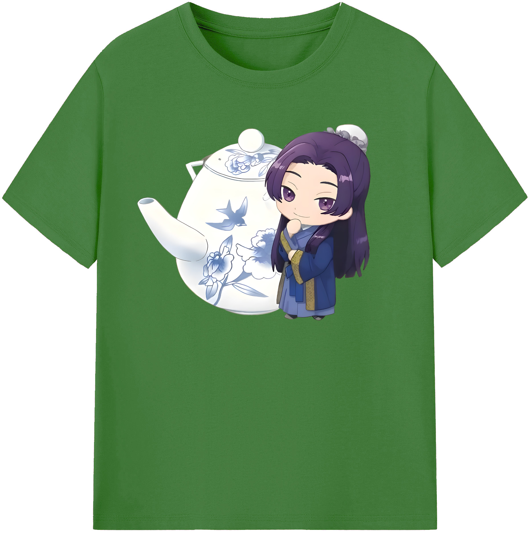 （画像用） 薬屋のひとりごと The Apothecary Diaries レディースカジュアルプリントTシャツ（綿100％）